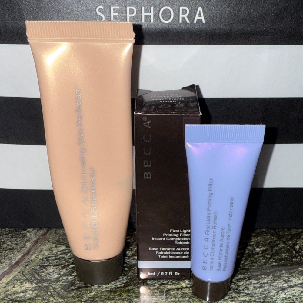 BECCA Radiant Glow Duo - Nude and Lavender